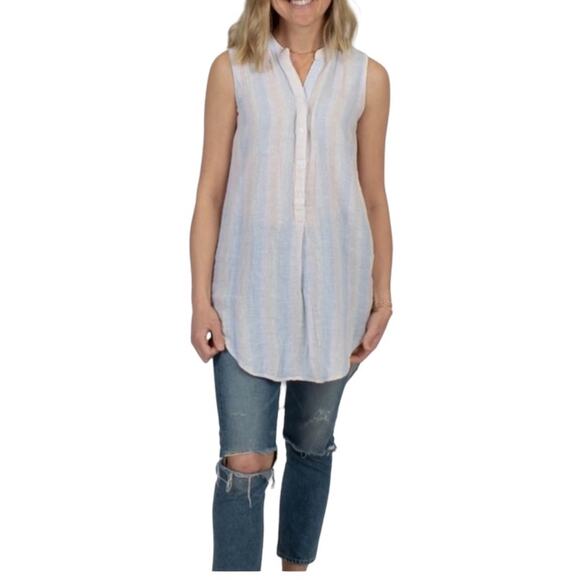 RAILS “JULES" LINEN RAINBOW TUNIC SIZE  XS - Picture 1 of 16